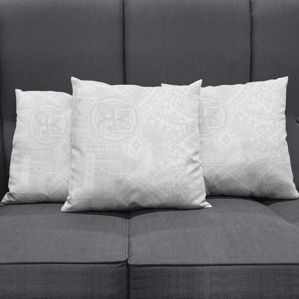 Samoan Culture-Lotu Tamaiti Pillow Cover Siapo and Polynesian Art Tattoos - Polynesian Pride