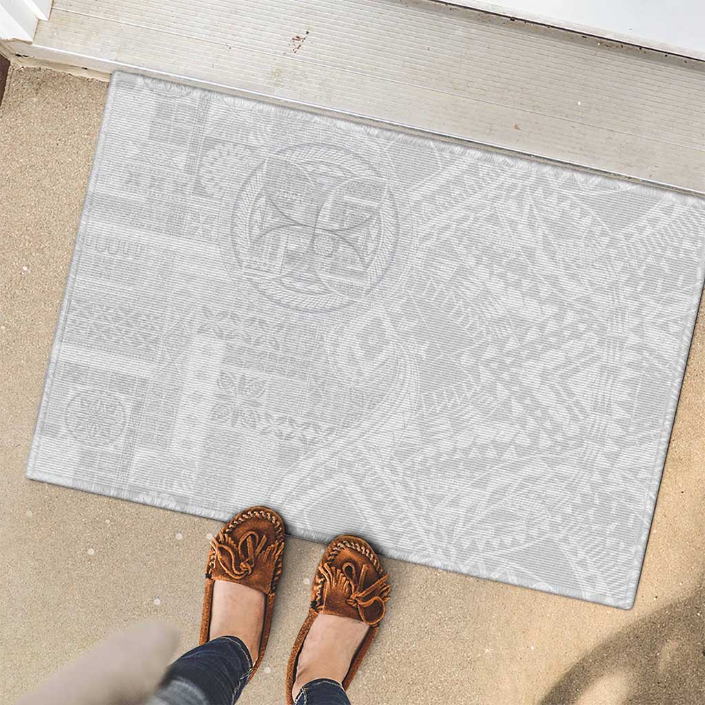 Samoan Culture-Lotu Tamaiti Rubber Doormat Siapo and Polynesian Art Tattoos - Polynesian Pride