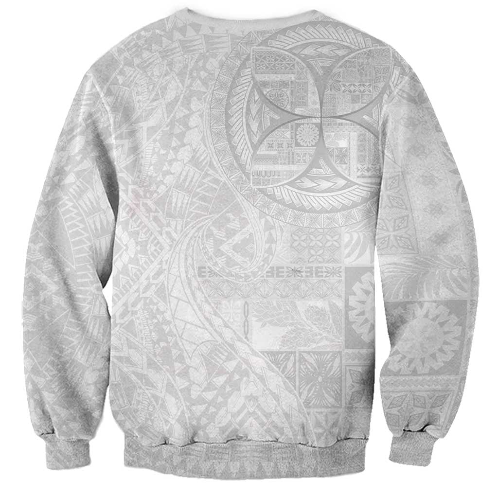 Samoan Culture-Lotu Tamaiti Sweatshirt Siapo and Polynesian Art Tattoos - Polynesian Pride