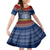 northern-mariana-islands-christmas-kid-short-sleeve-dress-coat-of-arms-and-map-beautiful-merry-xmas-snowflake