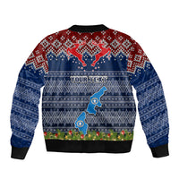 personalised-northern-mariana-islands-christmas-bomber-jacket-coat-of-arms-and-map-beautiful-merry-xmas-snowflake