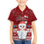 Palau Christmas Kid Hawaiian Shirt Snowman and Palau Coat of Arms Maori Tribal Xmas Style LT03 Kid Red - Polynesian Pride