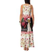 New Zealand Merry Christmas Family Matching Tank Maxi Dress and Hawaiian Shirt Hoiho Xmas - Haka Dance and Pohutukawa LT03 - Polynesian Pride