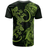 New Zealand Gecko Maori Art Tattoo T Shirt