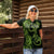 New Zealand Gecko Maori Art Tattoo Women Polo Shirt