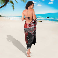 Personalised Aotearoa and Tonga Together Sarong Manaia and Tongan Tribal Cross - Taniko and Ngatu Art Tattoo LT03 - Polynesian Pride