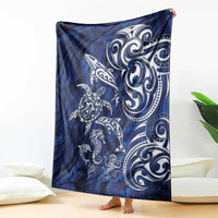 New Zealand Connecting with Seas Blanket Maori Tribal and Sea Animals Tattoo - White Glass Style LT03 - Polynesian Pride