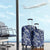 New Zealand Connecting with Seas Luggage Cover Maori Tribal and Sea Animals Tattoo - White Glass Style