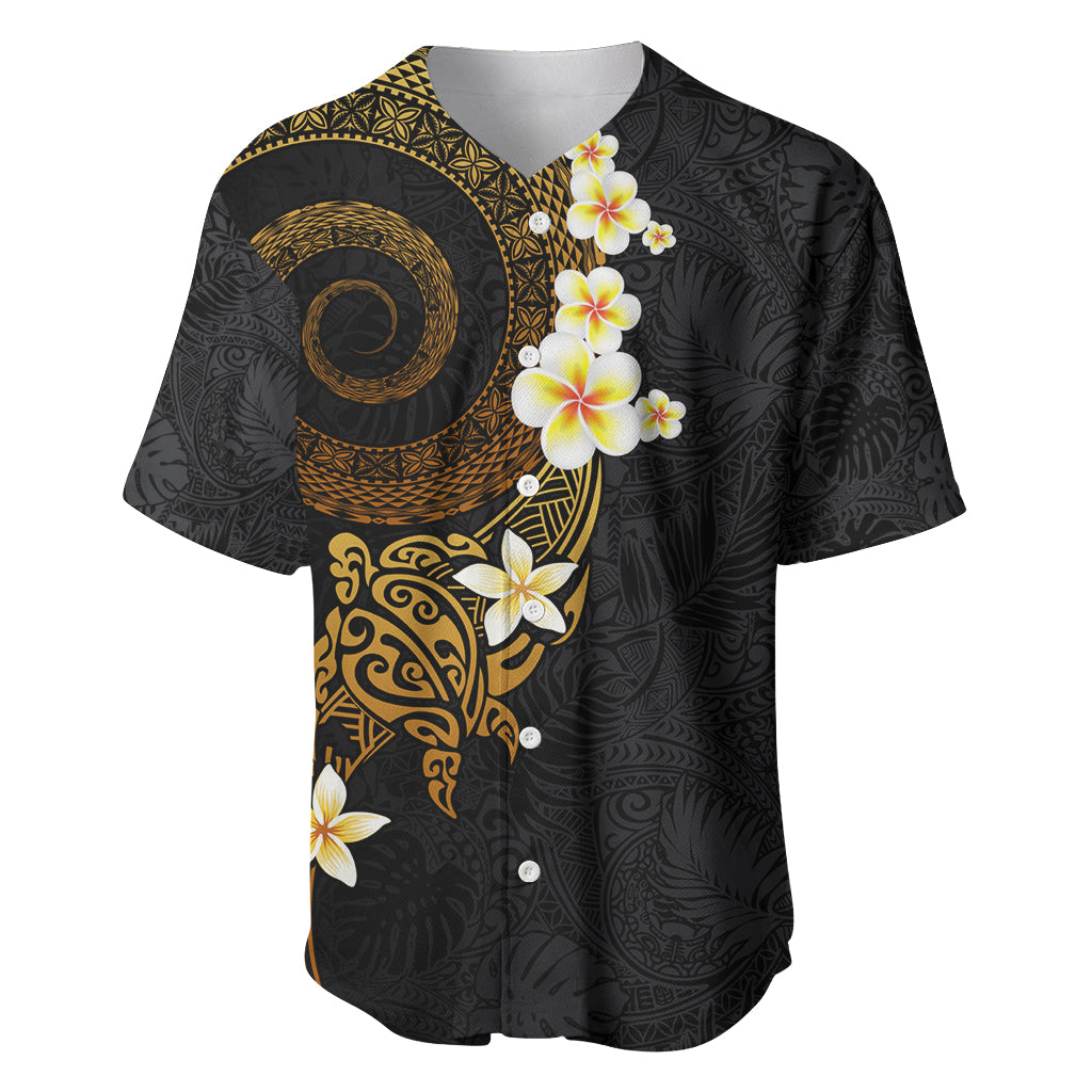 Polynesian Spiral Tribal Tattoo Baseball Jersey Golden Color LT03 Yellow - Polynesian Pride