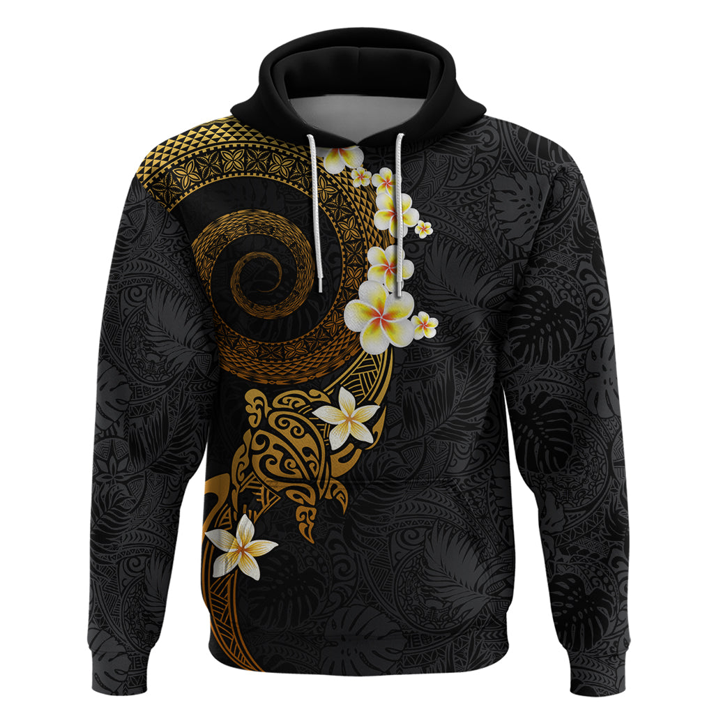 Polynesian Spiral Tribal Tattoo Zip Hoodie Golden Color LT03 Pullover Hoodie Yellow - Polynesian Pride