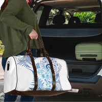 New Zealand Sea Animals Travel Bag with Maori Koru Tribal Tattoo and Silver Ferns Galaxy Style LT03 - Polynesian Pride
