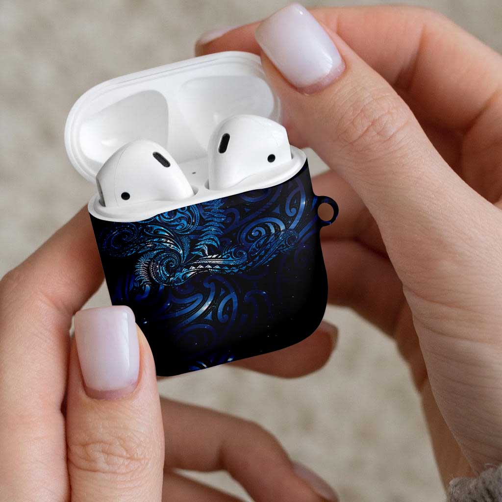 New Zealand New Year-Matariki AirPods Case Aotearoa Maori Tattoo Galaxy Sky