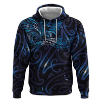 New Zealand New Year-Matariki Hoodie Aotearoa Maori Tattoo Galaxy Sky LT03 Pullover Hoodie Multicolor - Polynesian Pride