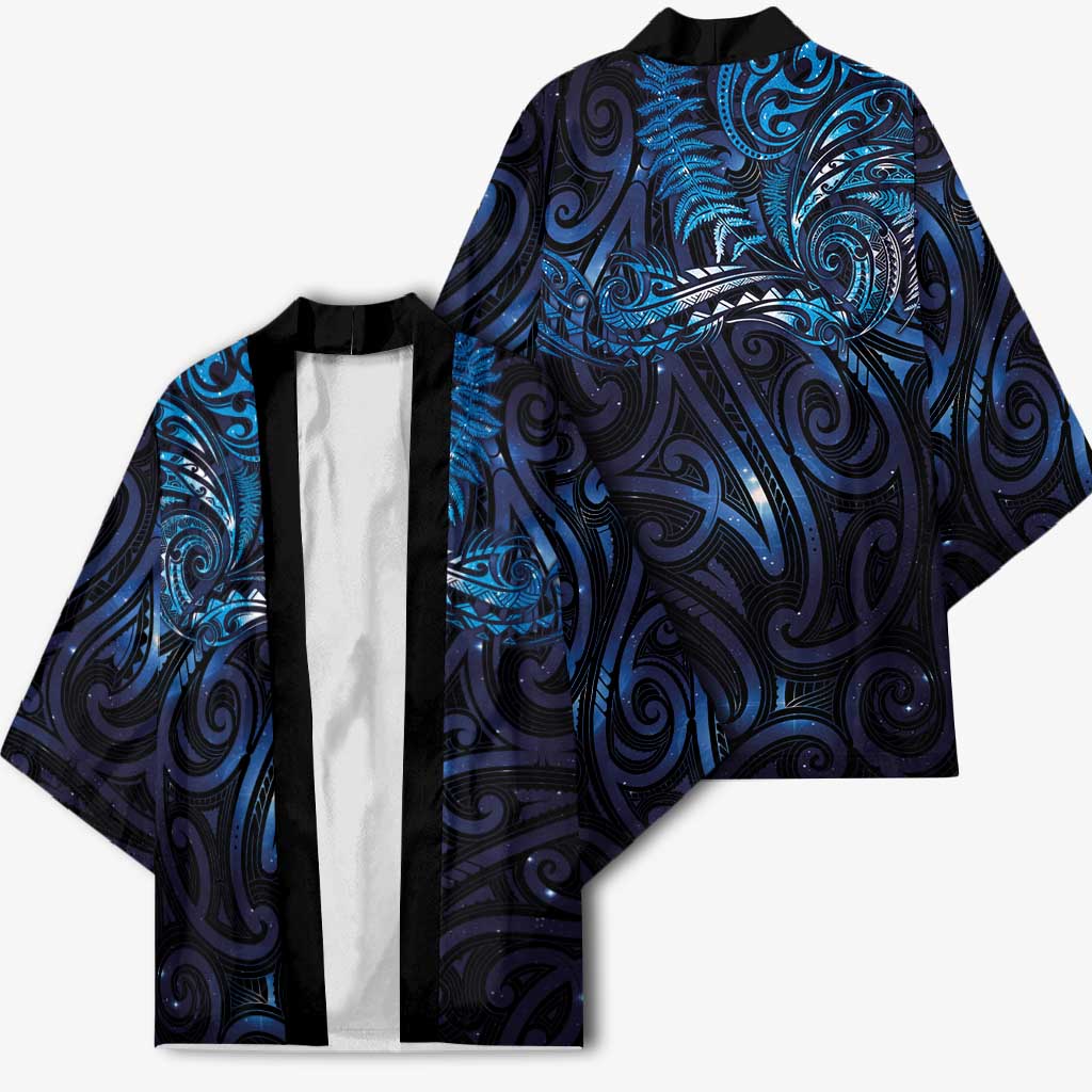 New Zealand New Year-Matariki Kimono Aotearoa Maori Tattoo Galaxy Sky