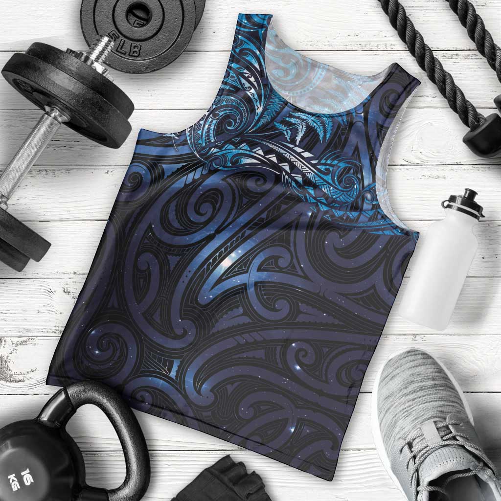 New Zealand New Year-Matariki Men Tank Top Aotearoa Maori Tattoo Galaxy Sky