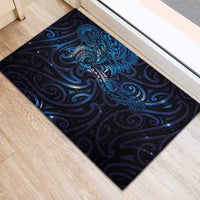 New Zealand New Year-Matariki Rubber Doormat Aotearoa Maori Tattoo Galaxy Sky