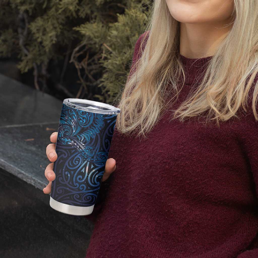 New Zealand New Year-Matariki Tumbler Cup Aotearoa Maori Tattoo Galaxy Sky