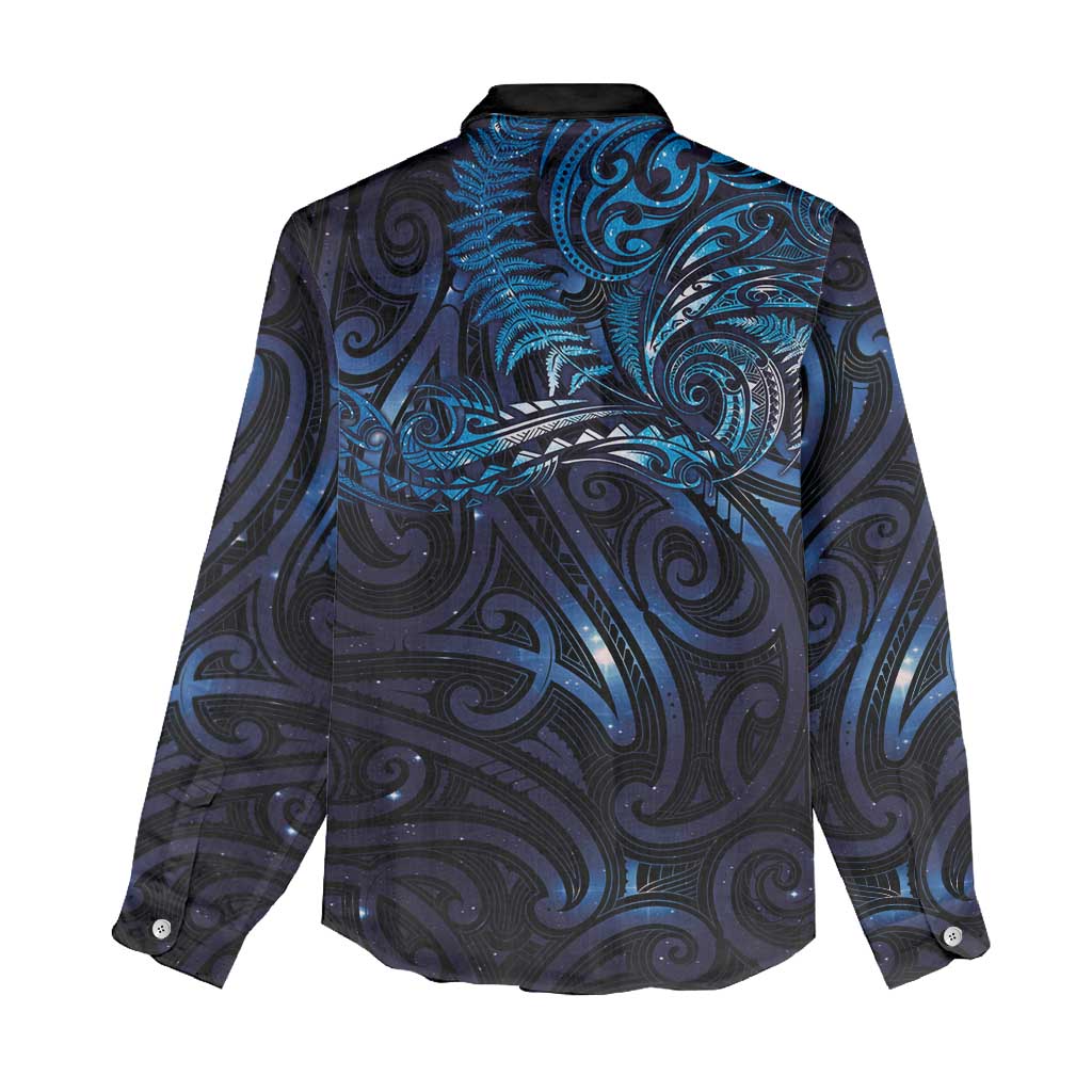 New Zealand New Year-Matariki Women Casual Shirt Aotearoa Maori Tattoo Galaxy Sky LT03 - Polynesian Pride