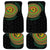 Vanuatu Tribal Tattoo with Namele Leaves Car Mats