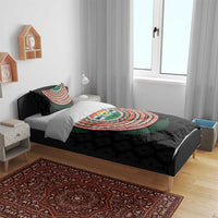 Penama Tribal Tattoo with Namele Leaves Bedding Set
