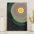 Shefa Tribal Tattoo with Namele Leaves Canvas Wall Art