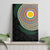 Shefa Tribal Tattoo with Namele Leaves Canvas Wall Art