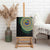 Tafea Tribal Tattoo with Namele Leaves Canvas Wall Art
