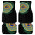 Tafea Tribal Tattoo with Namele Leaves Car Mats