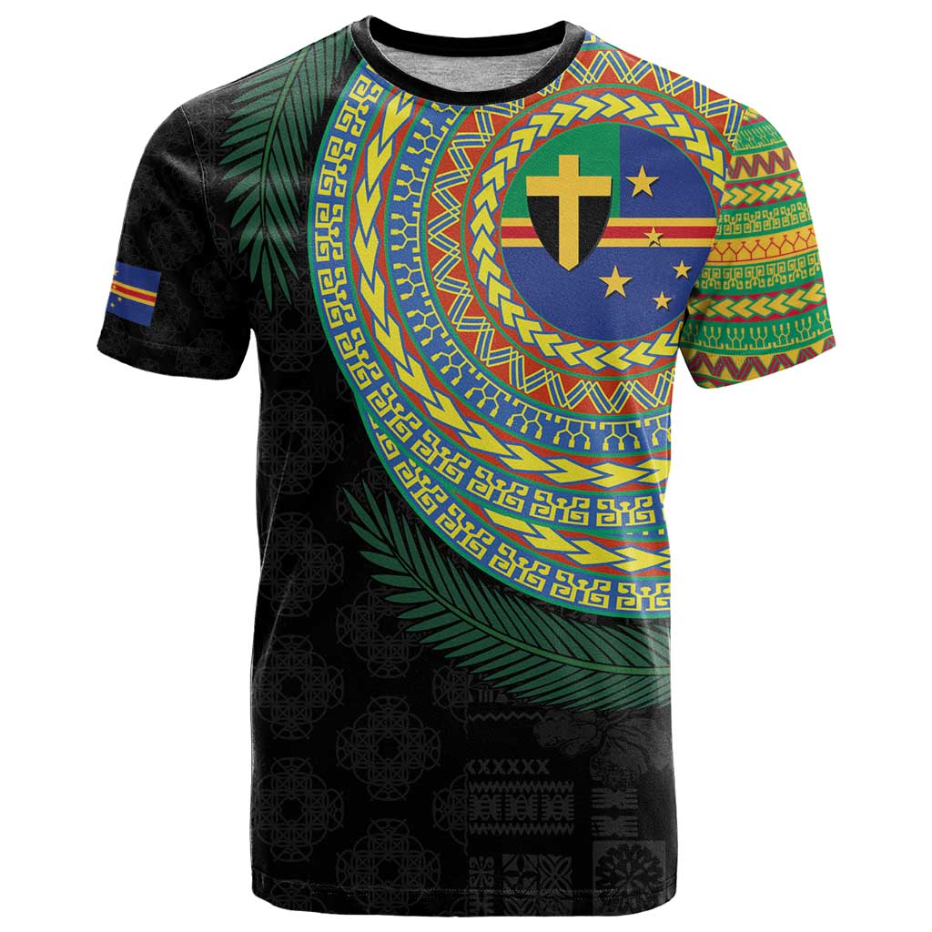 Tafea Tribal Tattoo with Namele Leaves T Shirt