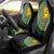 Malampa Tribal Tattoo with Namele Leaves Car Seat Cover