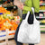 Niue White Sunday Grocery Bag Hiapo Tribal Art Tattoos - Polynesian Pride