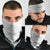 Niue White Sunday Neck Gaiter Hiapo Tribal Art Tattoos - Polynesian Pride