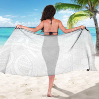 Niue White Sunday Sarong Hiapo Tribal Art Tattoos LT03 - Polynesian Pride