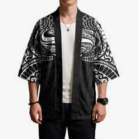 Super Samoan Traditional Tribal Art Tattoos Kimono Black Color - Polynesian Pride