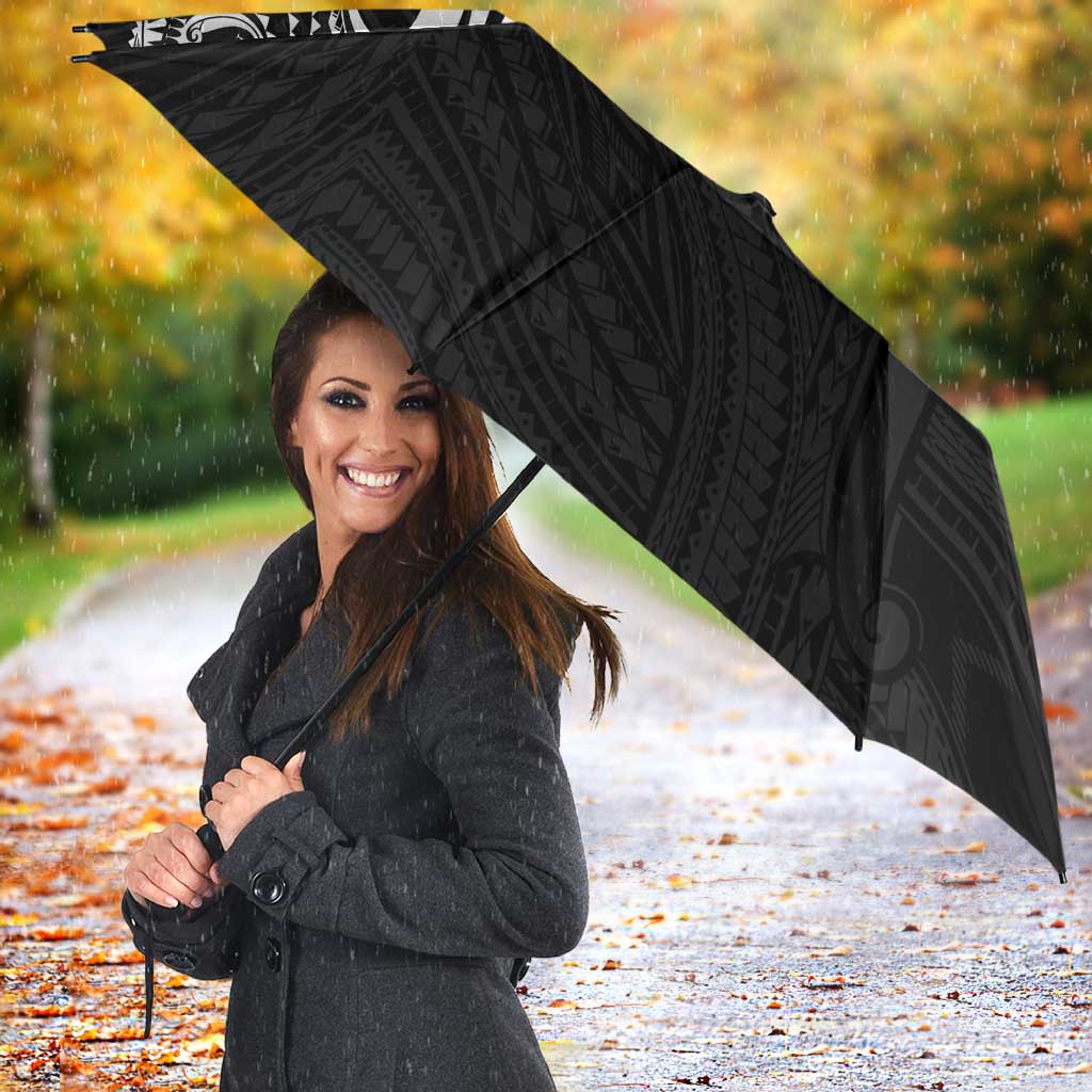 Super Samoan Traditional Tribal Art Tattoos Umbrella Black Color - Polynesian Pride
