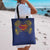 Super Samoan Traditional Tribal Art Tattoos Tote Bag Blue Color - Polynesian Pride