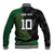 Custom Aotearoa South Africa Rugby Freedom Cup Baseball Jacket Kiwi Warriors Haka with King Protea Symbol - Polynesian Pride