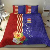 Kiribati Heritage Bedding Set Map of the Islands and Polynesia Pattern