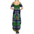 personalised-pohnpei-state-christmas-summer-maxi-dress-coat-of-arms-beautiful-merry-xmas-snowflake