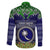personalised-chuuk-state-christmas-family-matching-short-sleeve-bodycon-dress-and-hawaiian-shirt-coat-of-arms-beautiful-merry-xmas-snowflake