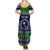 personalised-chuuk-state-christmas-summer-maxi-dress-coat-of-arms-beautiful-merry-xmas-snowflake