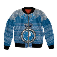 personalised-yap-christmas-bomber-jacket-coat-of-arms-beautiful-merry-xmas-snowflake