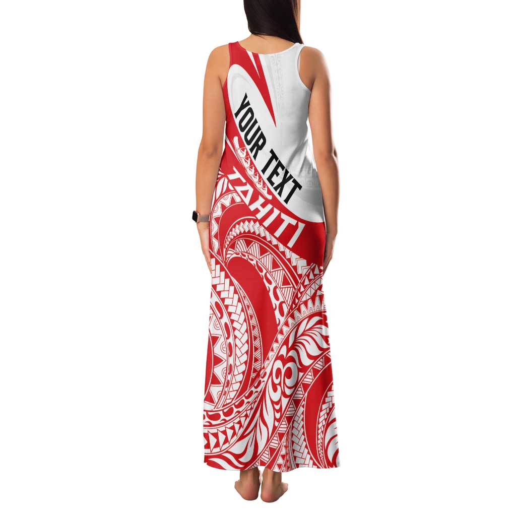Personalised Tahiti Va'a Race Family Matching Tank Maxi Dress and Hawaiian Shirt Polynesian Tattoos Sporty Style LT03 - Polynesian Pride