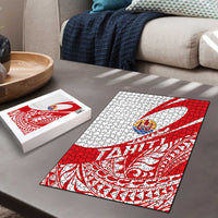 Tahiti Va'a Race Puzzle Polynesian Tattoos Sporty Style LT03 - Polynesian Pride