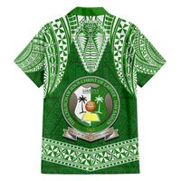 Tonga Liahona High School Family Matching Tank Maxi Dress and Hawaiian Shirt Traditional Ngatu and Polynesian Pattern LT03 - Polynesian Pride