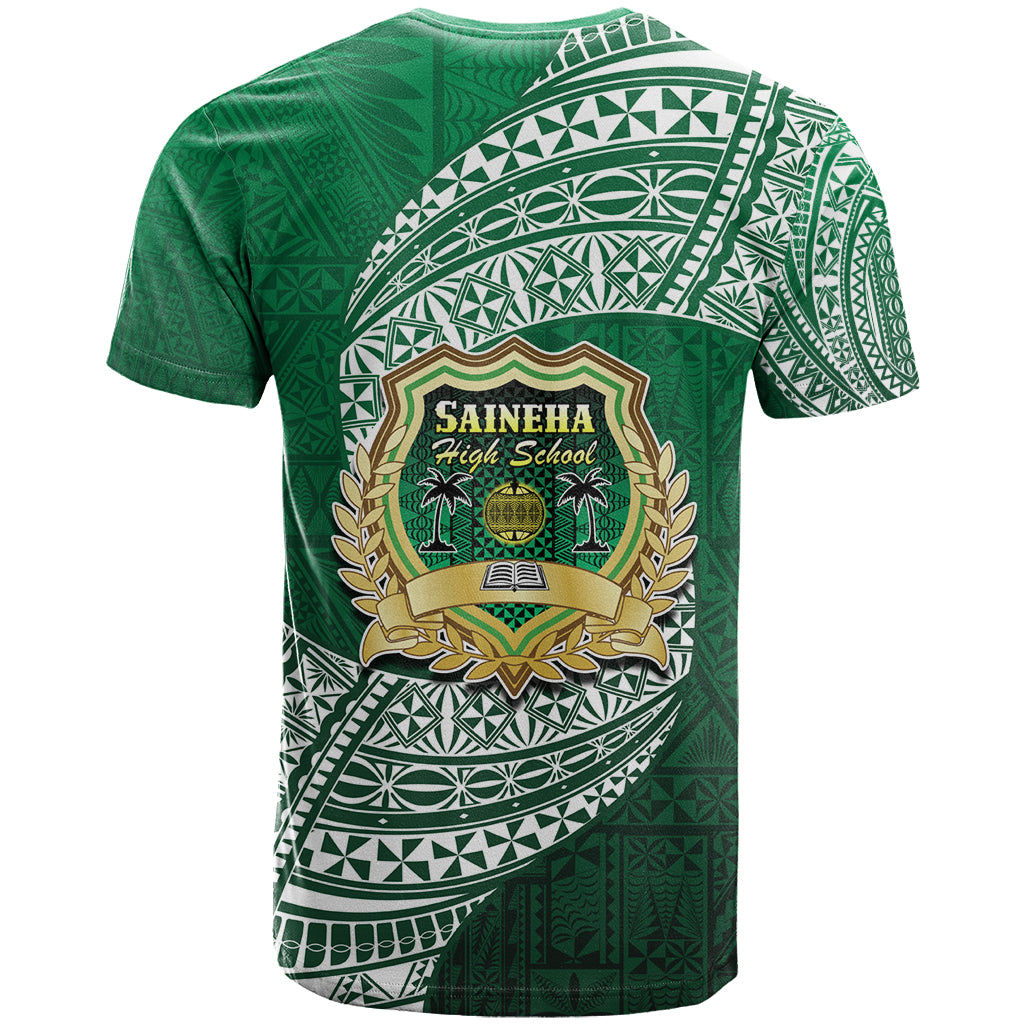 Tonga Saineha High School T Shirt Traditional Ngatu and Polynesian Pattern LT03 - Polynesian Pride