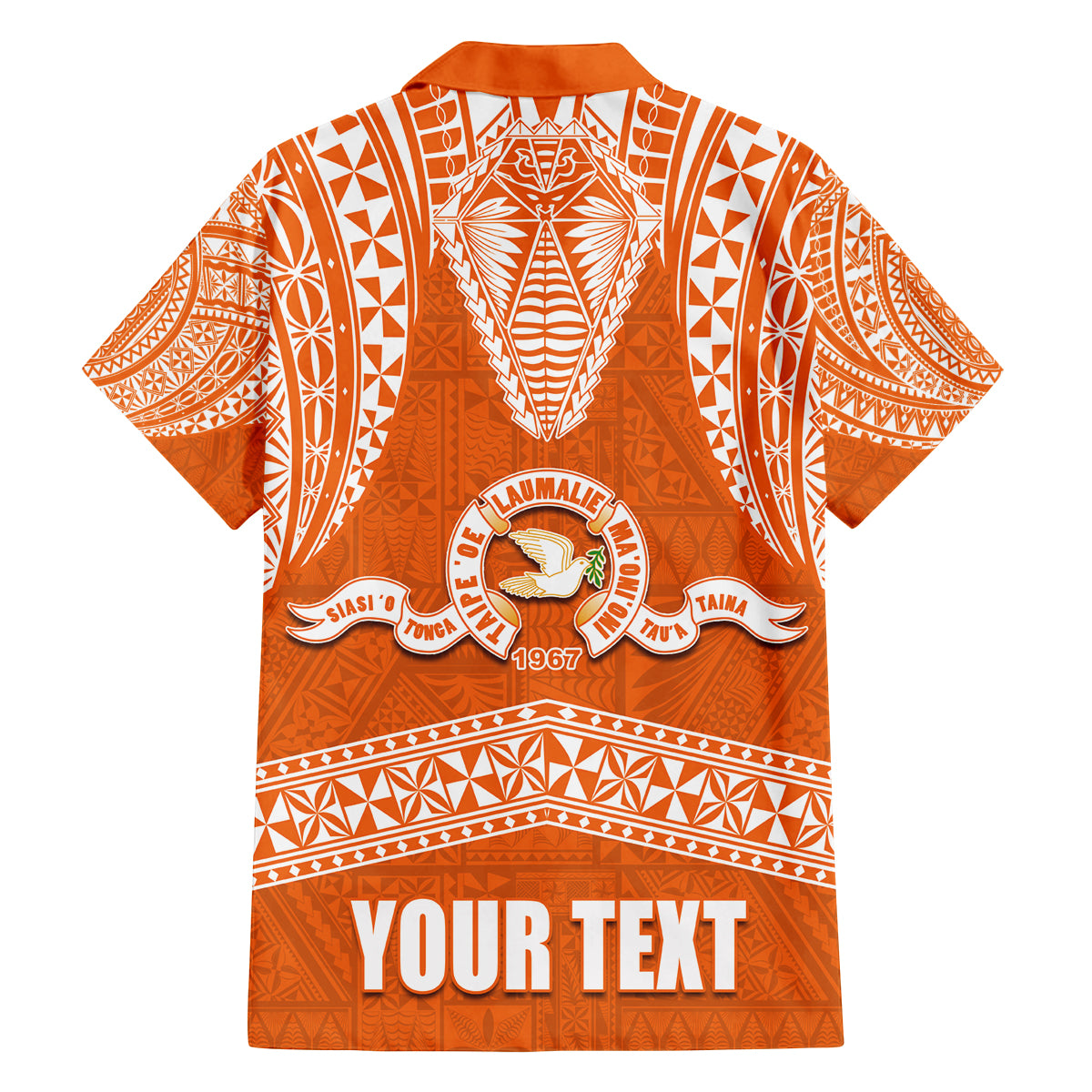 Tonga Tailulu College Family Matching Off Shoulder Short Dress and Hawaiian Shirt Traditional Ngatu and Polynesian Pattern LT03 - Polynesian Pride