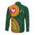 Manu'a Cession Day Long Sleeve Button Shirt Polynesian Pattern