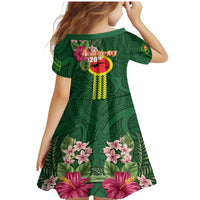 Manu'a Cession Day 120th Anniversary Family Matching Mermaid Dress and Hawaiian Shirt Polynesian Pattern and Hibiscus Flower LT03 - Polynesian Pride