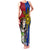 Philippines Lapu-Lapu Family Matching Tank Maxi Dress and Hawaiian Shirt Filipino Sun Tattoo With Yakan Pattern